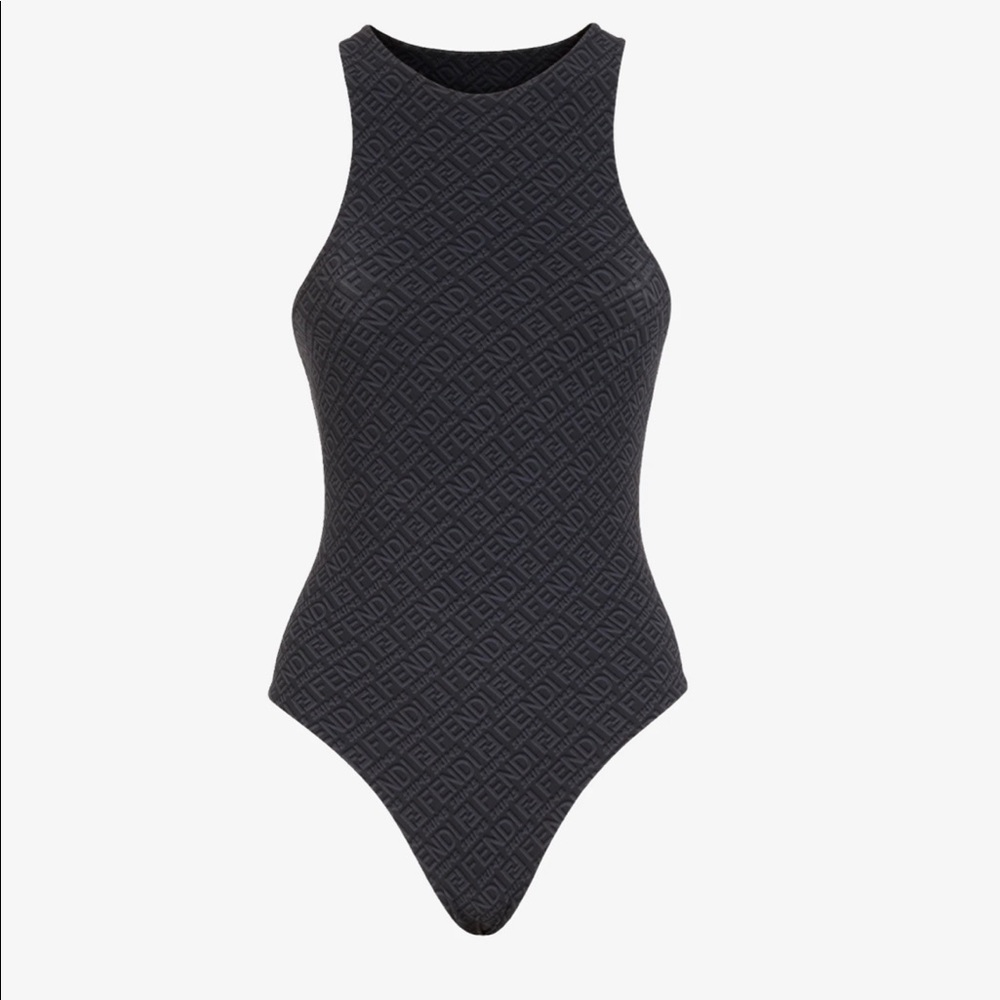 Fendi x SKIMS HIGH NECK BODYSUIT